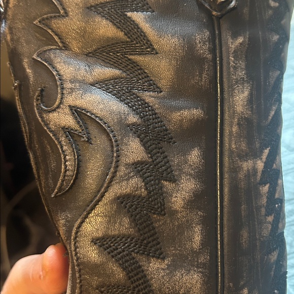 Dan Post Hallie Black Leather women’s Western Boots size 9 - Picture 8 of 10